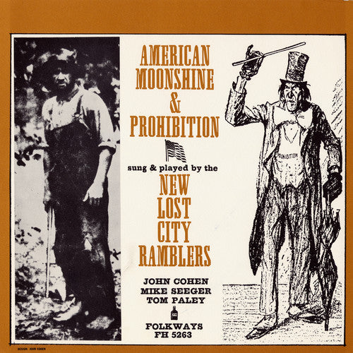 The New Lost City Ramblers: American Moonshine and Prohibition Songs - COMPACT DISCS