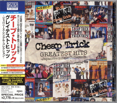 Cheap Trick: Japanese Singles Collection: Greatest Hits (Blu-Spec CD2 + DVD) - COMPACT DISCS