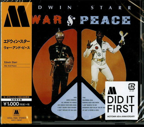 Edwin Starr: War & Peace - COMPACT DISCS