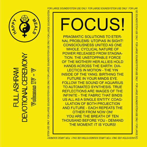 Happy Meals: Full Ashram Devotional Ceremony Iv-vi - Vinyl LP