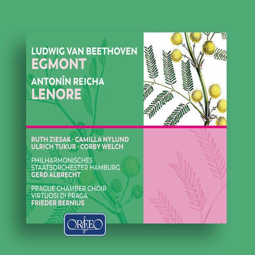 Ziesak Tukur Philharmonisches Staatsorchester Hamburg Nylund Vykopalova Welch Chmelo Prague C: Egmont / Lenore - COMPACT DISCS