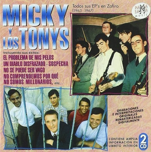 Micky Y Los Tonys: Todos Sus EP's En Zafiro (1963-1967) - COMPACT DISCS