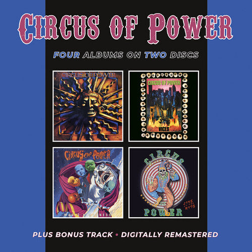 Circus of Power: Circus Of Power / Vices / Magic & Madness / Live At The Ritz - COMPACT DISCS