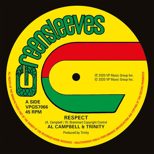 Al Campbell: Respect - Vinyl LP