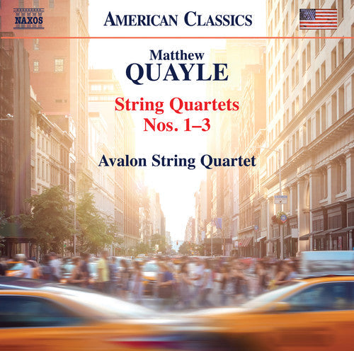 Quayle / Avalon String Quartet: String Quartets 1-3 - COMPACT DISCS