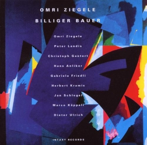 Omri Ziegele: Silence Behind Each Cry - COMPACT DISCS