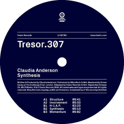Claudia Anderson: Synthesis - Vinyl LP