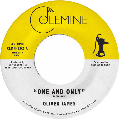 Oliver James: One And Only - 7-INCH SINGLE