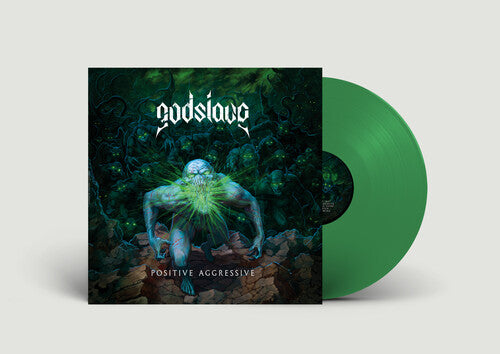 Godslave: Positive Aggressive - Green - Vinyl LP