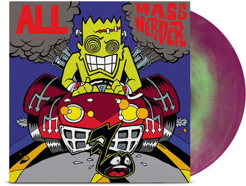 All: Mass Nerder - Opaque Green & Purple Galaxy - Vinyl LP