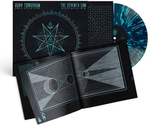 Bury Tomorrow: Seventh Sun - Deluxe Edition includes Blue/Teal Splatter Colored Vinyl housed in a Silver Embossed Foil Sleeve with a 10x10 Booklet - Vinyl LP