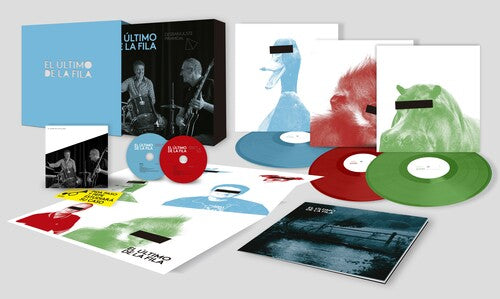 El Ultimo De La Fila: Desbarajuste Piramidal - 3LP Colored Vinyl Box + 2CD, Poster, Postcard & Sticker - Vinyl LP