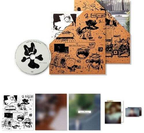 Rm (Bts): Right Place, Wrong Person (Ver. A) - COMPACT DISCS
