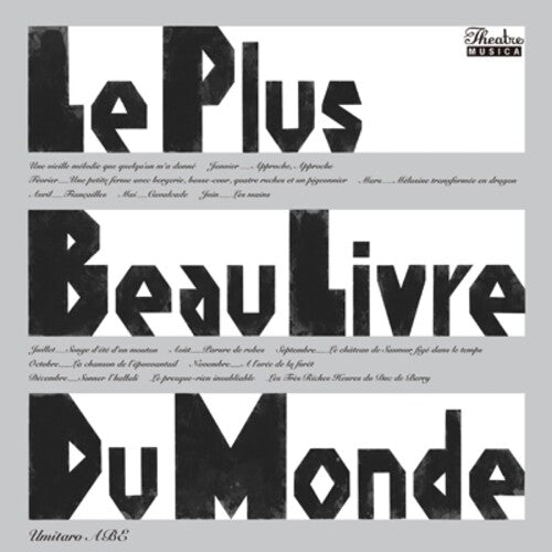 Umitaro Abe: Le Plus Beau Livre Du Monde - Vinyl LP