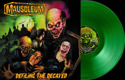 Mausoleum: Defiling the Decayed - Green - Vinyl LP