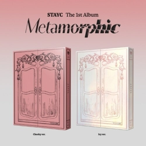 STAYC: Metamorphic - Random Cover - incl. 80pg Photobook, 2-Cut Photo, Single Photocard, Sticker, StayC Fragrance Card, Uvit Photocard, Scene Card + Postcard - COMPACT DISCS