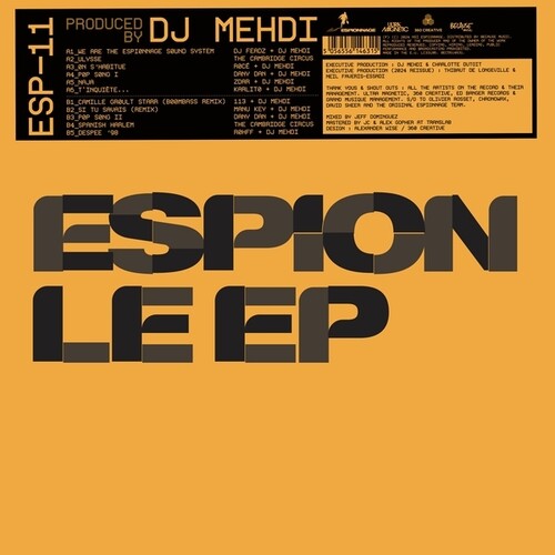 DJ Mehdi: Espion - Vinyl LP