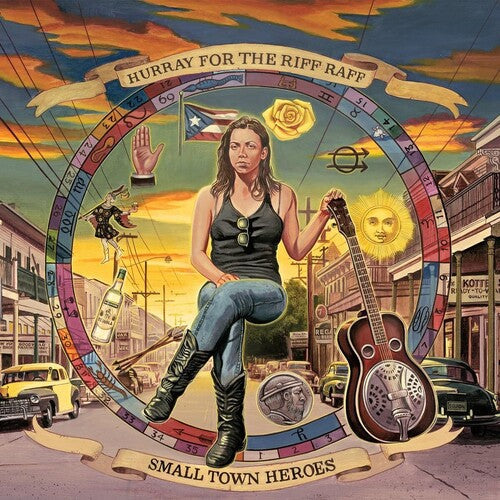 Hurray for the Riff Raff: Small Town Heroes - Pink Acid Wash - Vinyl LP