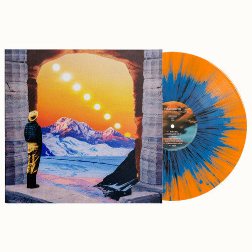 True North: Either Way, the Sun's Exploding - Orange/Blue - Vinyl LP