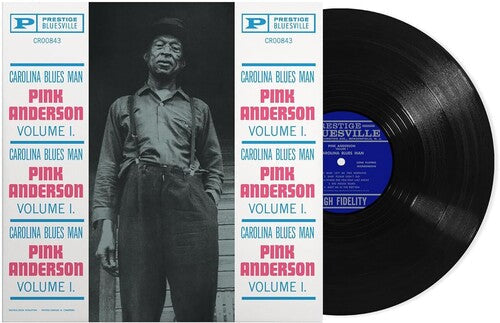 Pink Anderson: Vol. 1: Carolina Blues Man (Bluesville Acoustic Sounds Series) - Vinyl LP