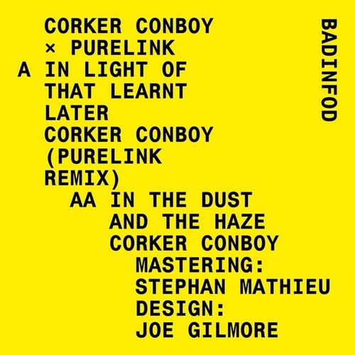 Corker Conboy: Corker Conboy x Purelink - Vinyl LP
