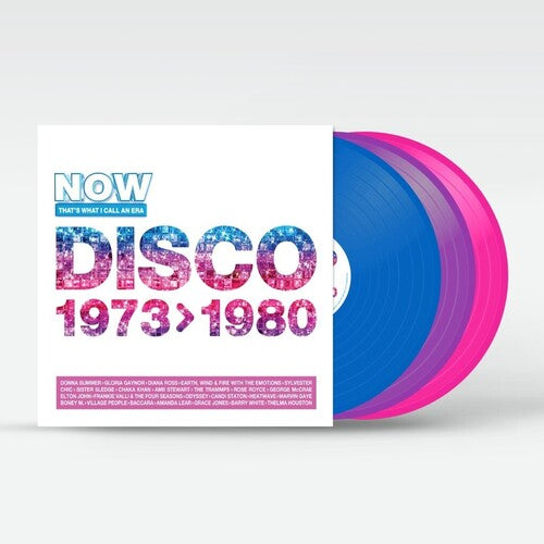 Now That's What I Call an Era-Disco: 1973-1980: Now That's What I Call An Era - Disco: 1973-1980 / Various - Blue, Violet & Pink Colored Vinyl - Vinyl LP