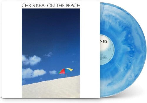 Chris Rea: On The Beach: 40th Anniversary Edition - Sea Blue Marble Colored Vinyl - Vinyl LP