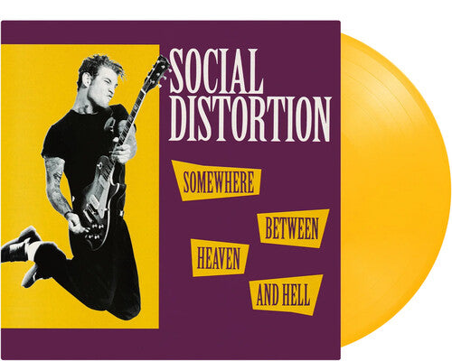Social Distortion: Somewhere Between Heaven & Hell - Limited 180-Gram Yellow Colored Vinyl - Vinyl LP