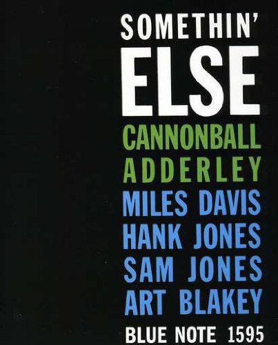 Cannonball Adderly: Somethin Else - Vinyl LP