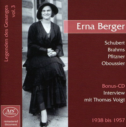Erna Berger: Lieder & Arias 3 - COMPACT DISCS