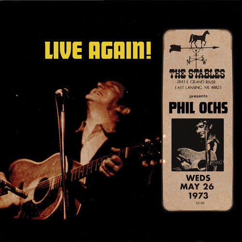 Phil Ochs: Live Again - COMPACT DISCS