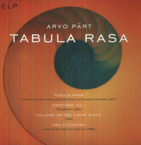 Part Arvo: Tabula Rasa - Vinyl LP