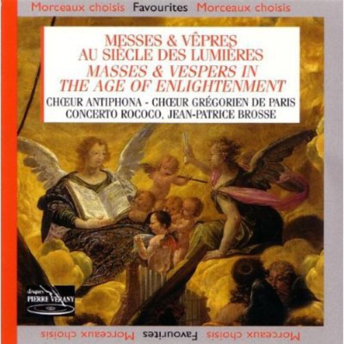 Choir Gregorien De Paris: Masses & Vespers in Age of Enlightenment - COMPACT DISCS