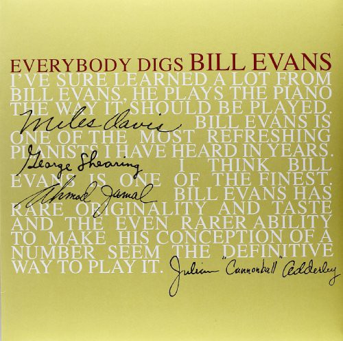 Bill Evans: Everybody Digs Bill Evans - Vinyl LP