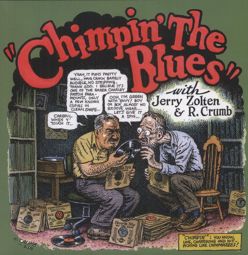 Robert Crumb & Jerry Zolten: Chimpin' The Blues - Vinyl LP