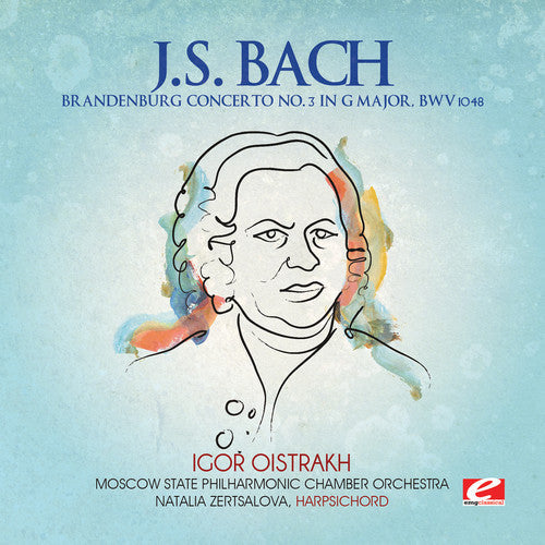 J.S. Bach: Brandenburg Concerto No. 3 in G Major - COMPACT DISCS