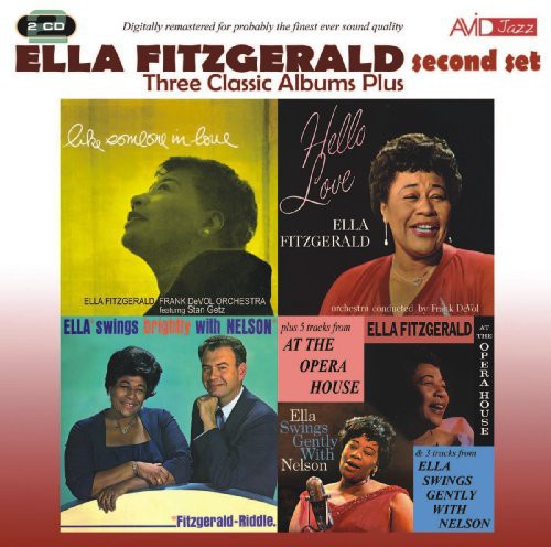 Ella Fitzgerald: Like Someone in Love / Hello Love / Swings - COMPACT DISCS