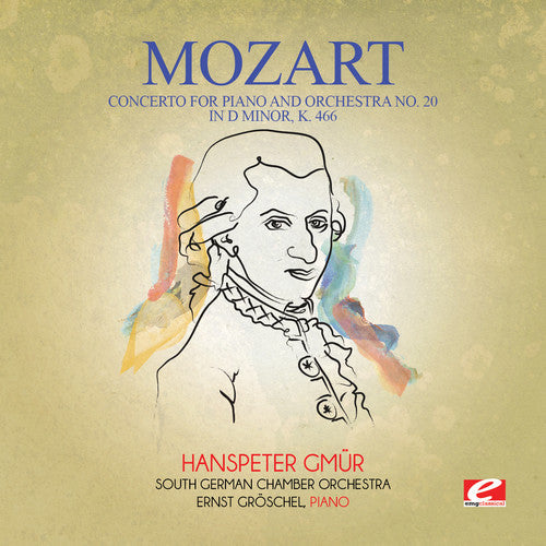 Mozart: Concerto for Piano & Orchestra No. 20 in D minor K - COMPACT DISCS