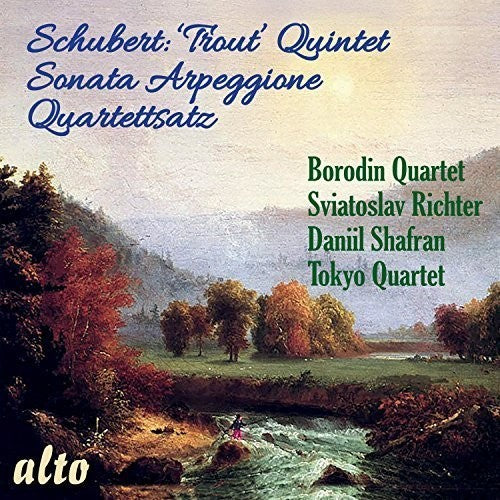 Schubert / Richter, Sviatoslav / Shafran, Daniil: Trout Quintet / Sonata Arpeggione / Quartettsatz - COMPACT DISCS