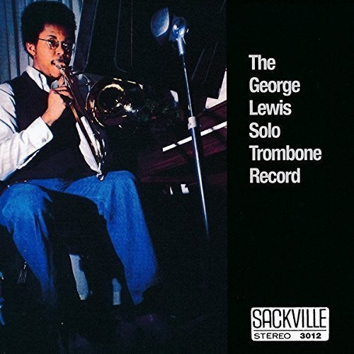 George Lewis: Solo Trombone - COMPACT DISCS