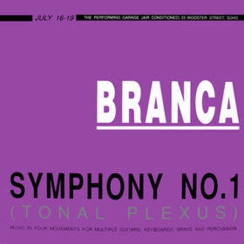 Glenn Branca: Symphony No. 1 (Tonal Plexus) - Vinyl LP