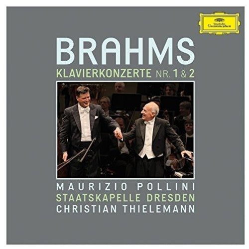 Brahms / Pollini / Thielemann / Staatskapelle: Piano Concertos Nos 1 & 2 - COMPACT DISCS