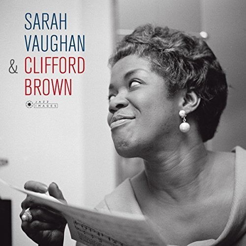 Sarah Vaughan: Sarah Vaughan & Clifford Brown + 1 Bonus Track (Cover Photo By Jean-Pierre Leloir) - Vinyl LP