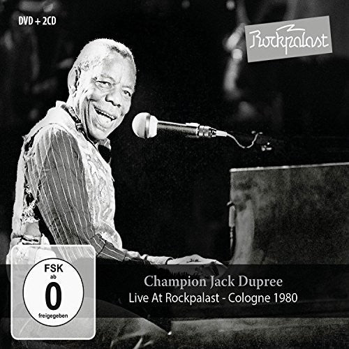 Champion Jack Dupree: Live At Rockpalast: Cologne 1980 - COMPACT DISCS