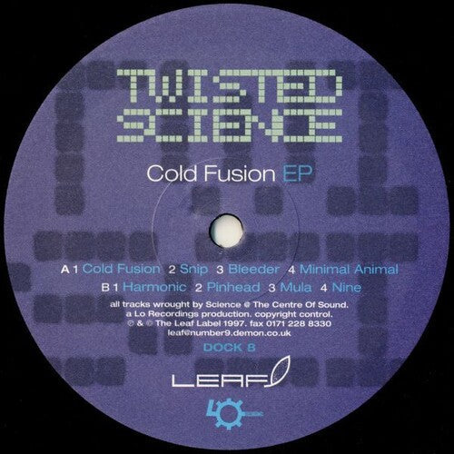 Twisted Science: Cold Fusion - Vinyl LP