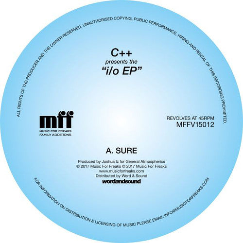 C++: I/o - 12-INCH SINGLE