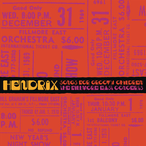 Jimi Hendrix: Songs For Groovy Children: The Fillmore East Concerts - Vinyl LP