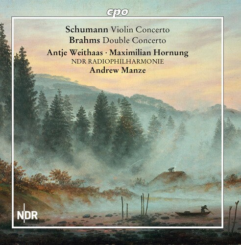 Weithaas  Hornung  Ndr Radiophilharmonie  Manze: Violin Concerto Double Concert - COMPACT DISCS