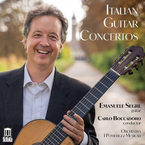 Segre  Boccadoro  Orchestra I Pomeriggi Musicali  Lazzaroni: Italian Guitar Concertos - COMPACT DISCS