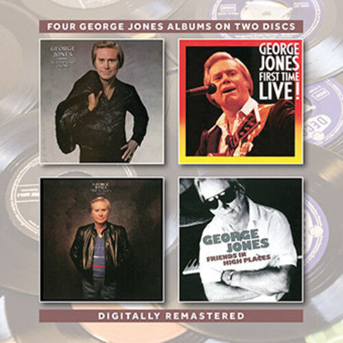George Jones: Still The Same Ole Me / First Time Live! / One Woman / Friends In High Places - COMPACT DISCS